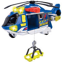Спецтехника Dickie Toys Функциональный вертолет Служба спасения с лебедкой со звуком и световыми эффектами 36