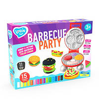 Набор для креативного творчества с тестом "Barbecue Party" TM Lovin 41194, 15 цветов ,