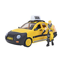 Игровой набор Fortnite Joy Ride Vehicle Taxi Cab, автомобиль и фигурка FNT0817, Vse-detyam