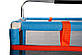 Батут манеж дитячий з сіткою Atleto 120x120 см синій KRB07, фото 5
