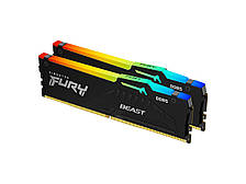 Kingston FURY Beast KF560C36BBEAK2-16 RGB DDR5 6000MHz 16GB (2x8GB) Оперативна пам'ять НОВА!!!