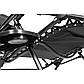Шезлонг лежак Bonro СПА-167A чорний, фото 8