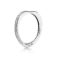 Серебряное кольцо Pandora Сияющая радуга любви 197095CZ FS, код: 7359882