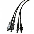 Оптичний патчкорд SC/UPC-LC/UPC MM (OM3) Duplex, Black, 20 m CMS (UPC-20SCLC(MM)D(ON)BK) (код 1541766)