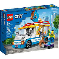 Конструктор LEGO City Грузовик мороженщика 60253, Vse-detyam