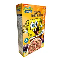 Сухие завтраки Nickelodeon Crunchis Loops Hoops Sponge Bob 375g