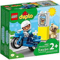 Конструктор LEGO DUPLO Town Полицейский мотоцикл 10967, Vse-detyam