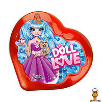 Набор креативного творчества "big doll love", детская игрушка, красный, от 3 лет, Danko Toys BDL-01-01(Red)