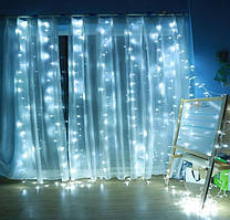 Світлодіодна гірлянда 3м * 1м IP44 біла вулична ECOLEND