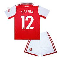 Детская футбольная форма SALIBA 12 Арсенал 2022-2023 Adidas Home 145-155 см (set3300_116898)