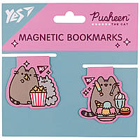 Закладки магнітні Yes Pusheen candy, 2шт (708105)