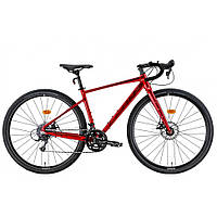 Велосипед GR-90 Leon OPS-LN-28-035, AL 28", рама-S, красный с черным, Vse-detyam