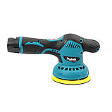 Акумуляторна полірувальна машинка Makita DC6000 (12V, 2AH) Шліфмашина з регулятором обертів Макіта, фото 4