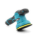 Акумуляторна полірувальна машинка Makita DC6000 (12V, 2AH) Шліфмашина з регулятором обертів Макіта, фото 5
