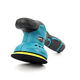 Акумуляторна полірувальна машинка Makita DC6000 (12V, 2AH) Шліфмашина з регулятором обертів Макіта, фото 6