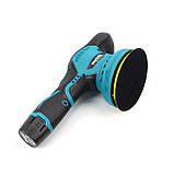 Акумуляторна полірувальна машинка Makita DC6000 (12V, 2AH) Шліфмашина з регулятором обертів Макіта, фото 8