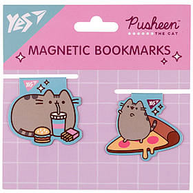 Закладки магнітні Yes Pusheen food, 2шт (708104)