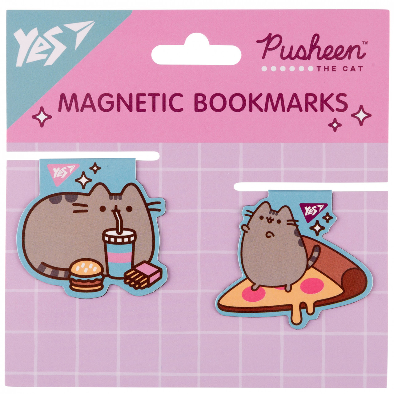 Закладки магнітні Yes Pusheen food, 2шт (708104), фото 1