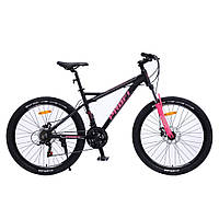 Велосипед "BELLE" PROF1 G26BELLE A26.2 26 д. Алюм.рама 17", SHIMANO 21SP, алюм., DB, FW TZ500,