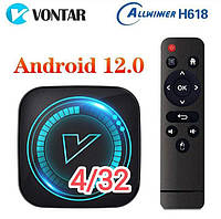 Смарт-ТВ Smart TV Box VONTAR H 618 4/32 ГБ