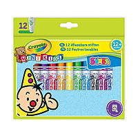 Мої перші фломастери Mini Kids Crayola 8325 washable 12 шт, Vse-detyam