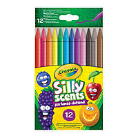 Набор из карандашей "Твист" Silly Scents Crayola 256357.024 с ароматом, 12 шт, Vse-detyam