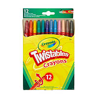 Набор воскового мела "Твист" Crayola 256319.024, 12 шт, Vse-detyam