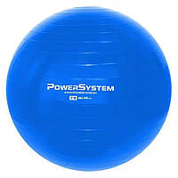 Мяч для фитнеса и гимнастики Power System PS-4013_75cm_Blue, Vse-detyam