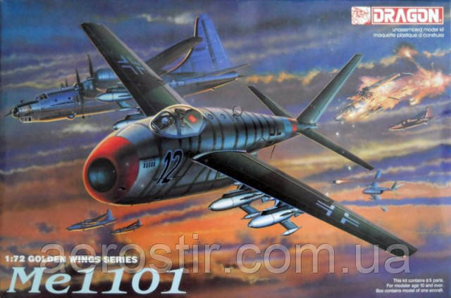 Messerschmitt Me P.1101 1/72 RAGON 5013