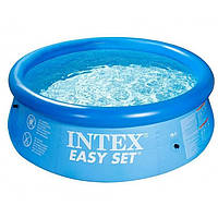 Бассейн семейный "Easy Set" INTEX 28110 Бассейн семейный, наливной, 244Х76 см, 2 419 л (при заполнении на