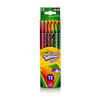 Набор карандашей "Твист" с ластиком Crayola 256360.024, 12 шт, Vse-detyam