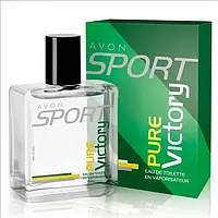 Туалетна вода для чоловіків Avon Sport pure Victory, 50 мл. Спорт Вікторі Ейвон