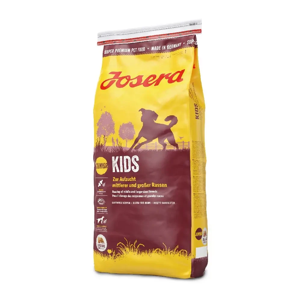 Сухий корм для цуценят середніх та великих порід Josera Kids 15 кг