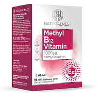 Дієтична добавка-спрей "Вітамін B12" NATURALNEST 1000 mcg 10 мл