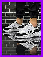 Кроссовки для бега мужские текстильные Nike Air Zoom черно-белые Спортивные легкие кроссовки найк качественные