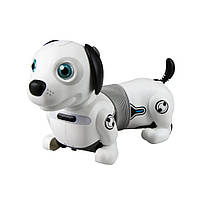 Интерактивная игрушка робот-собака DACKEL JUNIOR Silverlit 88578 на радиоуправлении, Vse-detyam