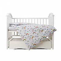 Комплект сменной детской постели для девочки Unicorn Twins Unicorn 3021-TU-10, 3 элемента, Vse-detyam