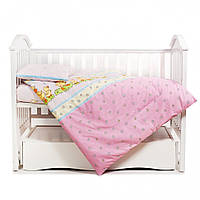 Сменная постель в детскую кроватку Утята Comfort Twins 3051-C-026, 3 элемента, Vse-detyam