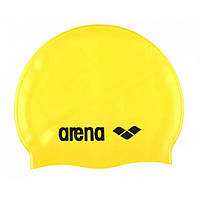 Шапка для плавания CLASSIC SILICONE JR Arena 91670-035 желтый, черный, OSFM, Vse-detyam