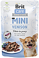 Вологий корм Brit Care Mini для собак, з філе дичини в соусі, 85 г, фото 3