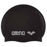 Шапка для плавания CLASSIC SILICONE Arena 91662-055 черный, OSFM, Vse-detyam