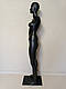 Манекен жіночий в повний зріст Наташа чорний на подставці, фото 2