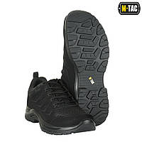 M-Tac мужские демисезонные кроссовки тактические Iva Black, Черные M-Tac кроссовки тактические Iva с сеткой