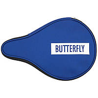 Чехол на ракетку для настольного тенниса Logo Case Round Butterfly casro2 синий, Vse-detyam