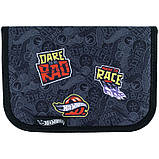 Пенал без наповнення Kite Hot Wheels HW24-621, 1 відділення, 1 відворот, фото 5