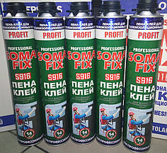 Піна-клей монтажна професійна SomaFix для теплоізоляційних плит