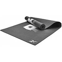Двусторонний коврик для йоги Double Sided Yoga Mat Reebok RAYG-11030BK, Vse-detyam