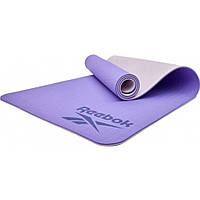 Двусторонний коврик для йоги Double Sided Yoga Mat Reebok RAYG-11042PL, Vse-detyam