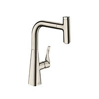 Смеситель Hansgrohe Metris Select для кухонной мойки 14857800 сталь UT, код: 8406867