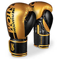 Боксерские перчатки APEX Phantom PHBG2215-14 Elastic Gold 14 oz, Vse-detyam